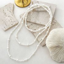 Fashion 2# Pearl Bead Necklace