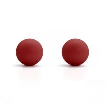 Fashion 20.burgundy Colorful Round Beads Silicone Bead Accessories