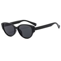 Fashion Black Frame Gray Film Ac Cat Eye Sunglasses