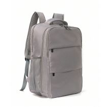 Fashion Grey Pu Large Capacity Backpack