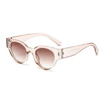 Fashion Champagne Ac Small Frame Sunglasses