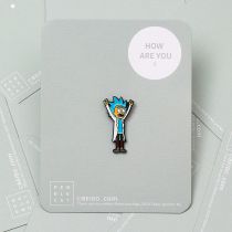 Fashion Standing Doctor Alloy Geometric Brooch