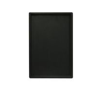 Fashion 08-black Rectangular Empty Plate [30x45] Geometric Jewelry Display Stand