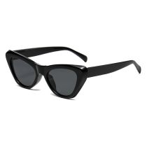 Fashion Black Gray Cat Eye Small Frame Sunglasses