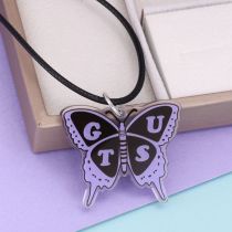 Fashion Guts Necklace Acrylic Butterfly Necklace