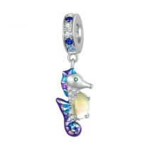 Fashion 9# Silver Diamond Geometric Loose Bead Accessories