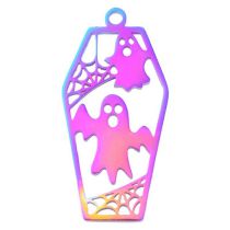 Fashion Color Stainless Steel Ghost Pendant