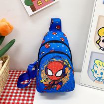 Fashion Spiderman Canvas Print Children's Crossbody Bag