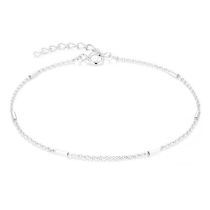 Fashion Silver Silver Geometric Chain Bracelet
