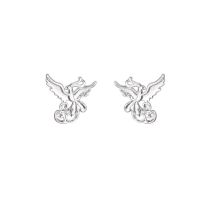 Fashion Phoenix Nirvana Earrings-silver Copper Phoenix Earrings