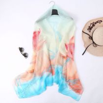 Fashion 33# Imitation Silk Printed Silk Scarf