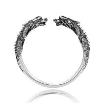 Fashion Silver Men's Dragon Bracelet