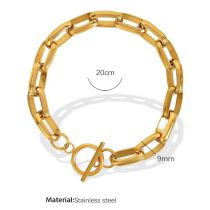 Fashion Gold Bracelet Stainless Steel Chain Bracelet