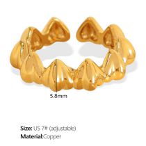 Fashion Gold Geometric Irregular Ring