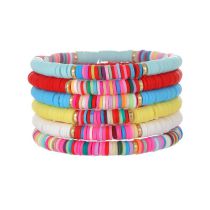 Fashion 33# Soft Clay Rice Beads Bracelet Set