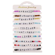 Fashion 25# Soft Clay Rice Beads Bracelet Set