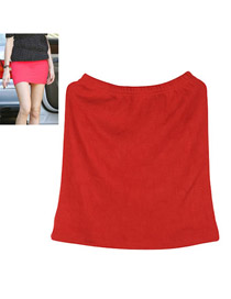 Headrest Red Fit Sile A Shape Skirt