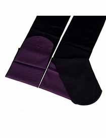 Eco Purple and Black Thicken Double Color Design