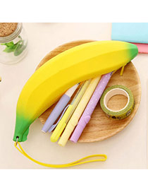 Korean Yellow Banana Shape Simple Design