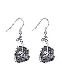 Personality Anti-silver Mushroon Pendant Decorated Simple Design  Alloy Fashion earrings