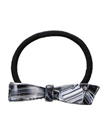 Fashion Blank Bowknot Shape Decorated Simple Design Acrylic Hair band hair hoop