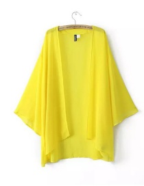 Fashion Yellow Polyester