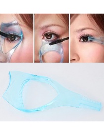 Fashion Blue Pure Color Decorated Simple Tool Of Lash Curler