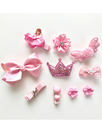 Cute Pink Bowknot Decorated Hairpin