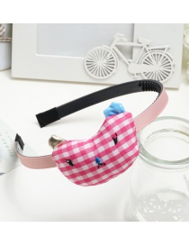 Lovely Red Cat Decorated Color Matching Hair Hoop