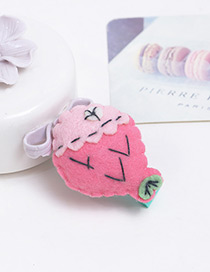 Lovely Pink Fish Shape Decorated Color Matching Hairpin