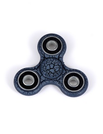 Fashion Black Pure Color Decorated Spinner